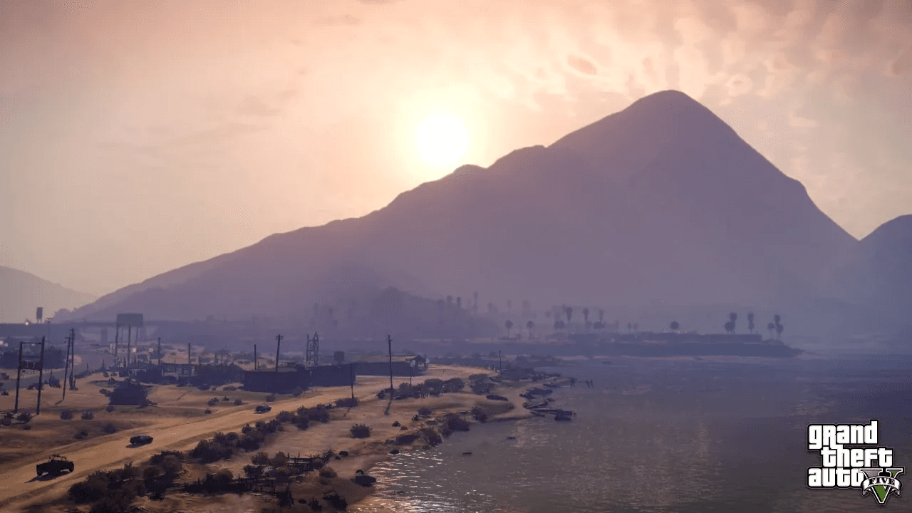 Chop the Rottweiler standing beside Franklin Clinton in GTA 5