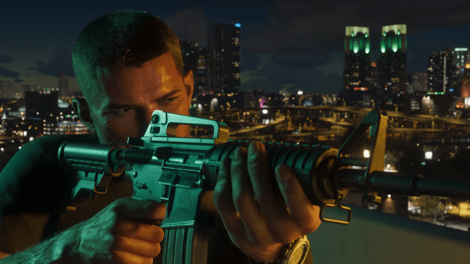 Side-by-side comparison of GTA 6 and GTA 5 character and environment graphics