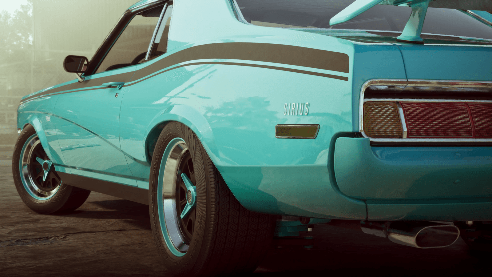 A pristine retro sports car in GTA 6, the kind of premium vehicle bundled with the Ultimate Edition