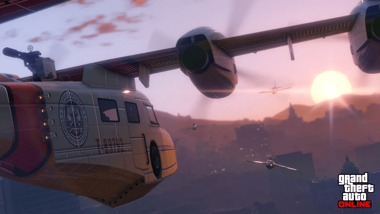 Off-road truck climbing a rocky hillside in GTA Online