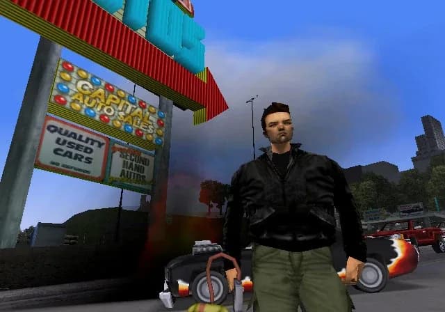 Liberty City street — GTA III