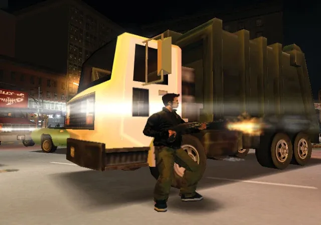 Liberty City night drive — GTA III