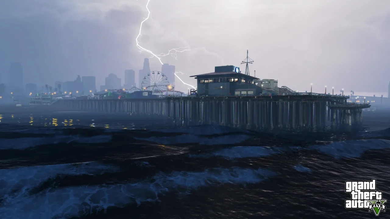 A Blaine County scene in GTA 5