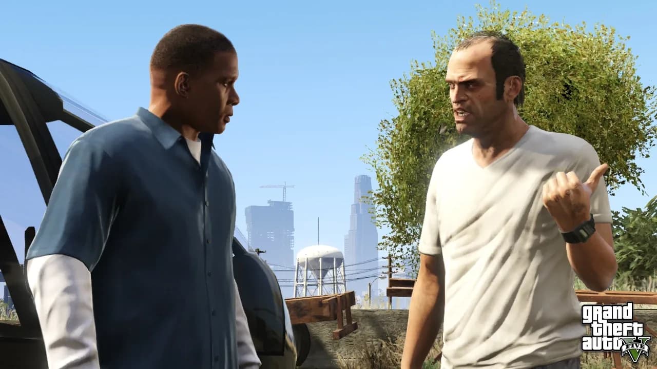 GTA V driving