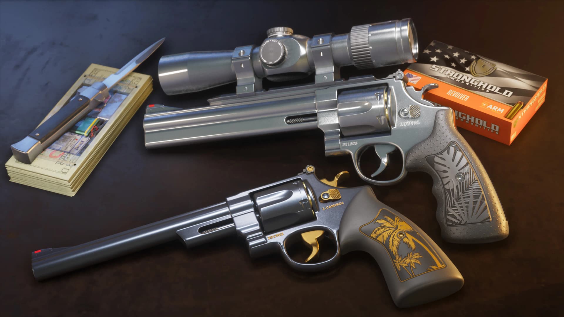 Hawk & Little Morgan Revolvers, GTA 6 Ultimate Edition Benefits screenshot