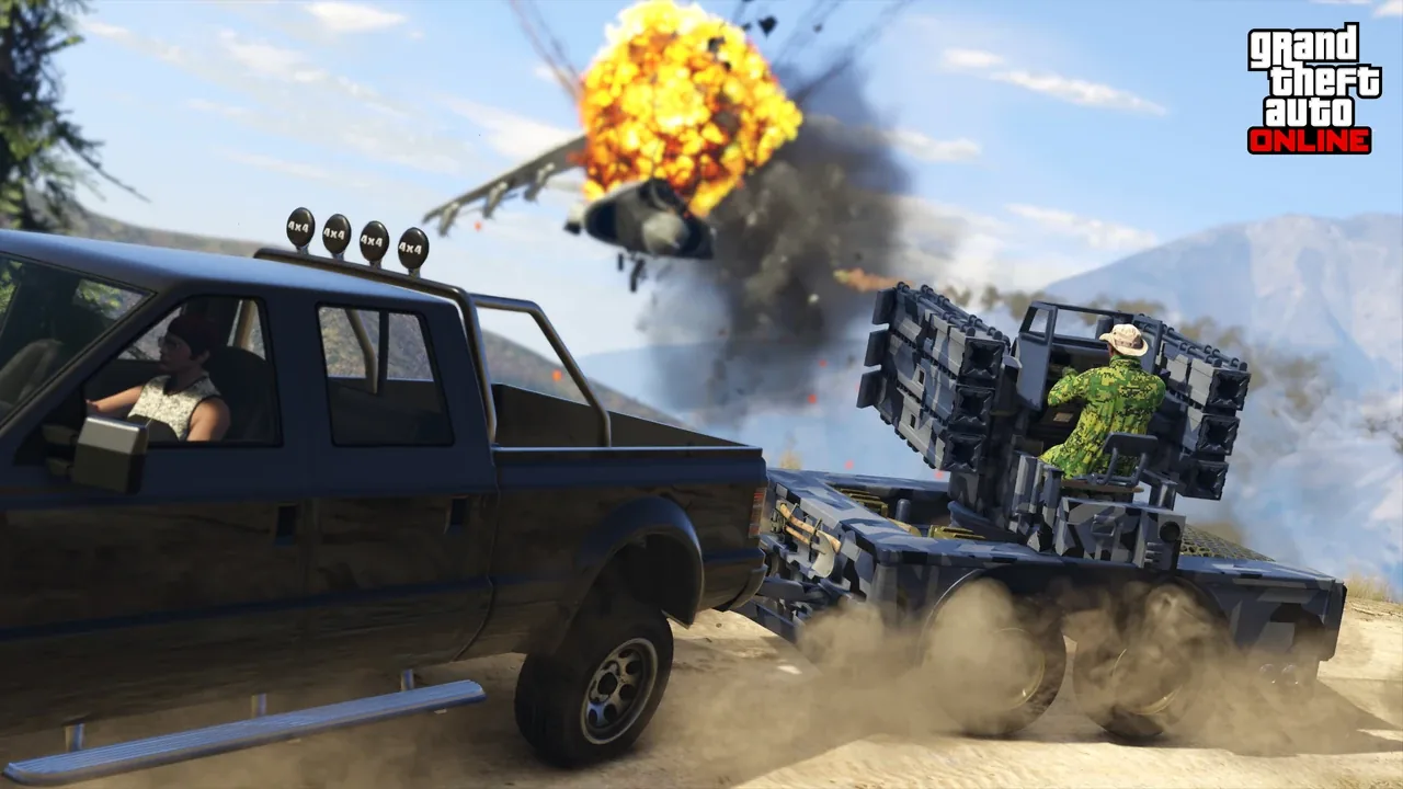A GTA Online scene