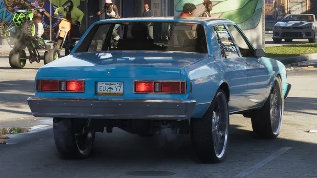 Unnamed Impaler LX donked-out car in GTA 6