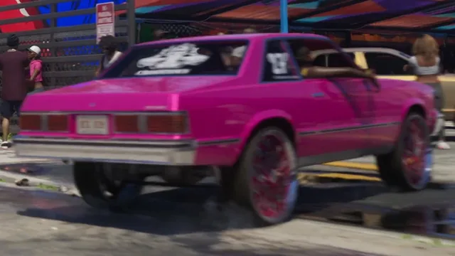 Unnamed Tulip M-100 donked-out car in GTA 6