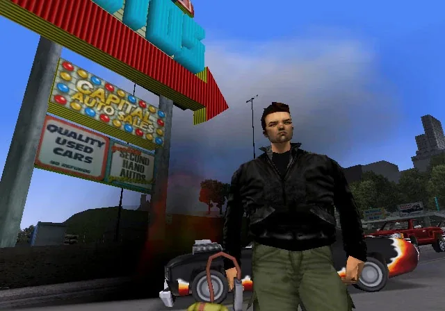 Liberty City street — GTA III