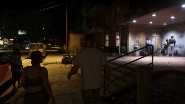 Grand Theft Auto VI gameplay from Rockstar Games' An Extended Look video, frame 2 of 389