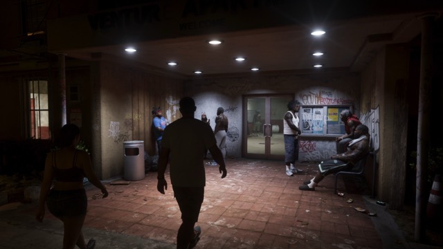 Grand Theft Auto VI gameplay from Rockstar Games' An Extended Look video, frame 3 of 389