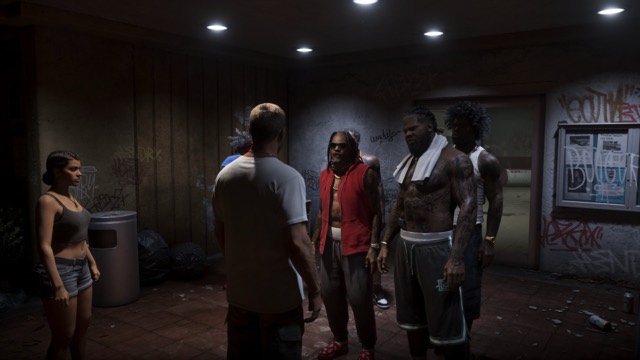 Grand Theft Auto VI gameplay from Rockstar Games' An Extended Look video, frame 6 of 389
