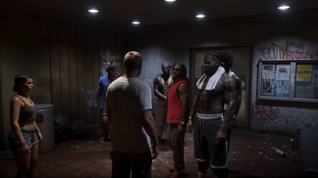 Grand Theft Auto VI gameplay from Rockstar Games' An Extended Look video, frame 8 of 389