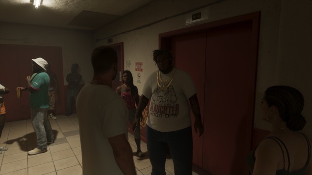 Grand Theft Auto VI gameplay from Rockstar Games' An Extended Look video, frame 16 of 389