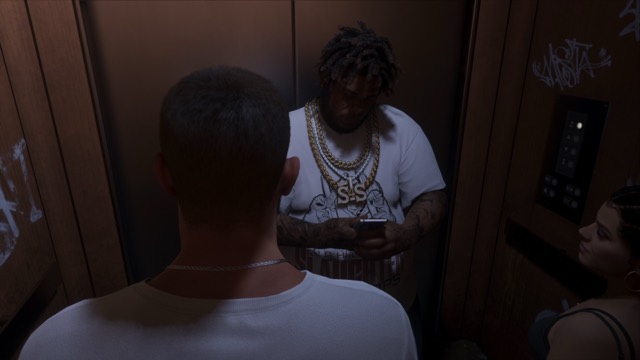 Grand Theft Auto VI gameplay from Rockstar Games' An Extended Look video, frame 24 of 389