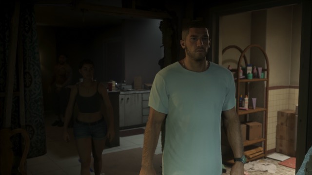 Grand Theft Auto VI gameplay from Rockstar Games' An Extended Look video, frame 40 of 389