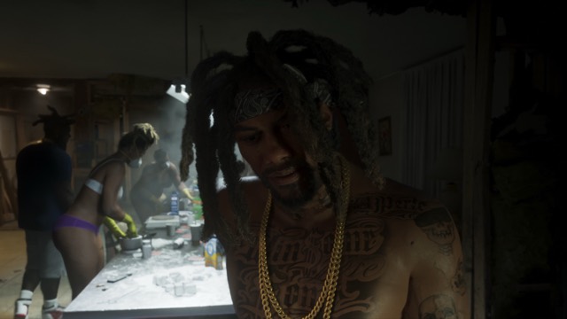 Grand Theft Auto VI gameplay from Rockstar Games' An Extended Look video, frame 46 of 389