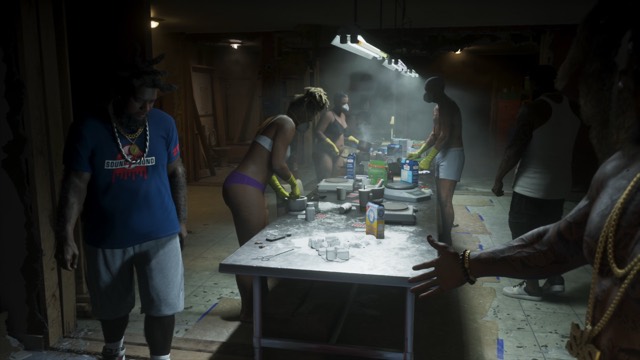 Grand Theft Auto VI gameplay from Rockstar Games' An Extended Look video, frame 49 of 389