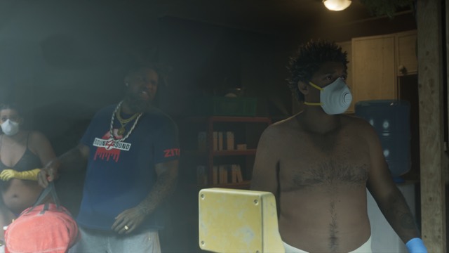 Grand Theft Auto VI gameplay from Rockstar Games' An Extended Look video, frame 57 of 389