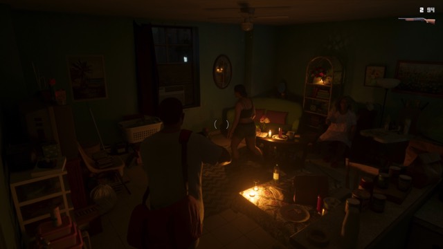 Grand Theft Auto VI gameplay from Rockstar Games' An Extended Look video, frame 83 of 389