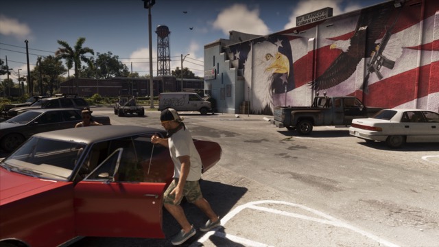 Grand Theft Auto VI gameplay from Rockstar Games' An Extended Look video, frame 90 of 389
