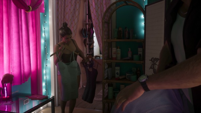 Grand Theft Auto VI gameplay from Rockstar Games' An Extended Look video, frame 97 of 389