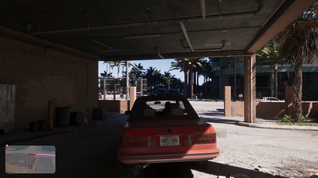 Grand Theft Auto VI gameplay from Rockstar Games' An Extended Look video, frame 122 of 389
