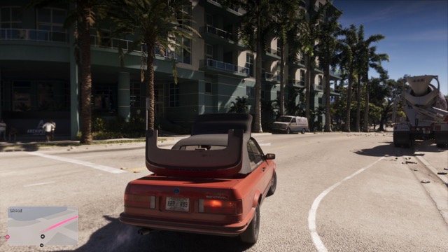 Grand Theft Auto VI gameplay from Rockstar Games' An Extended Look video, frame 123 of 389
