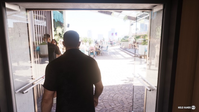 Grand Theft Auto VI gameplay from Rockstar Games' An Extended Look video, frame 143 of 389