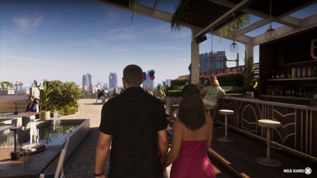 Grand Theft Auto VI gameplay from Rockstar Games' An Extended Look video, frame 146 of 389
