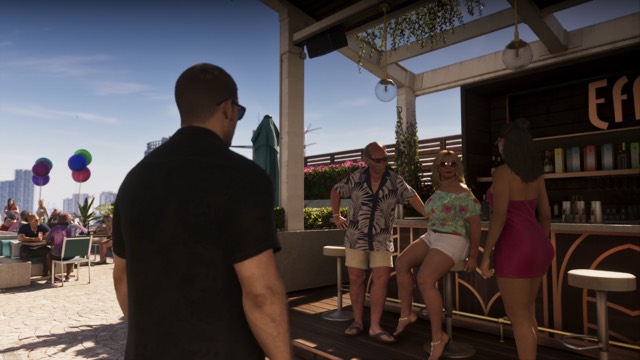 Grand Theft Auto VI gameplay from Rockstar Games' An Extended Look video, frame 148 of 389
