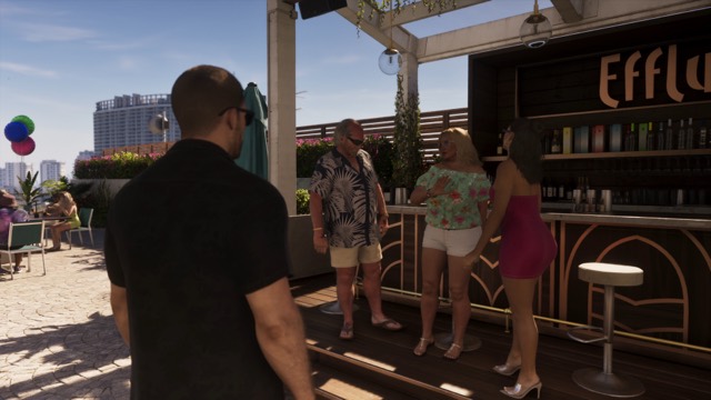 Grand Theft Auto VI gameplay from Rockstar Games' An Extended Look video, frame 149 of 389
