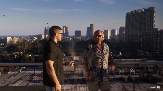 Grand Theft Auto VI gameplay from Rockstar Games' An Extended Look video, frame 167 of 389