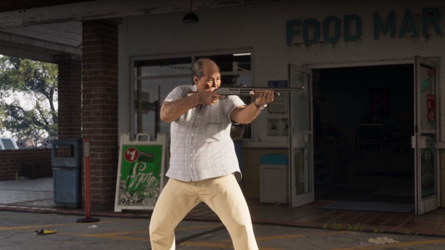 Grand Theft Auto VI gameplay from Rockstar Games' An Extended Look video, frame 179 of 389