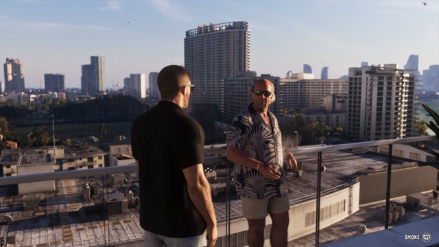 Grand Theft Auto VI gameplay from Rockstar Games' An Extended Look video, frame 180 of 389