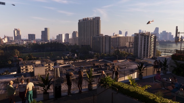 Grand Theft Auto VI gameplay from Rockstar Games' An Extended Look video, frame 182 of 389