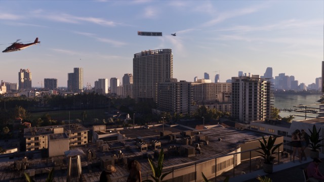 Grand Theft Auto VI gameplay from Rockstar Games' An Extended Look video, frame 183 of 389
