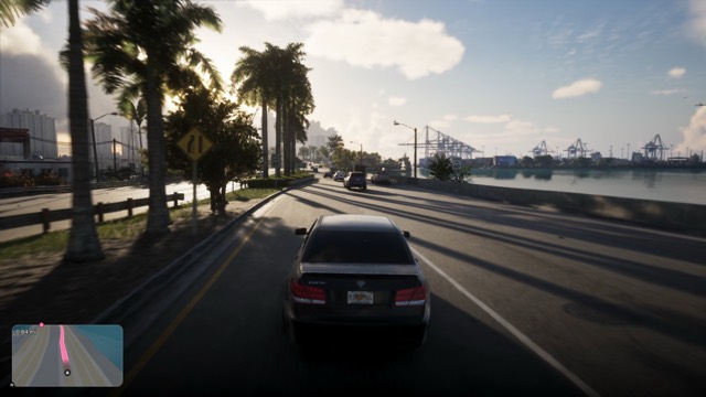 Grand Theft Auto VI gameplay from Rockstar Games' An Extended Look video, frame 184 of 389