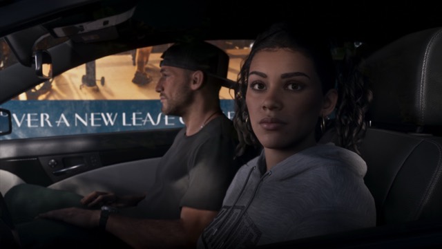 Grand Theft Auto VI gameplay from Rockstar Games' An Extended Look video, frame 197 of 389