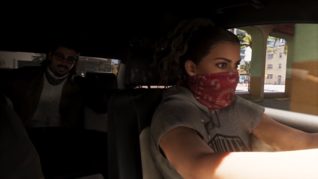 Grand Theft Auto VI gameplay from Rockstar Games' An Extended Look video, frame 203 of 389