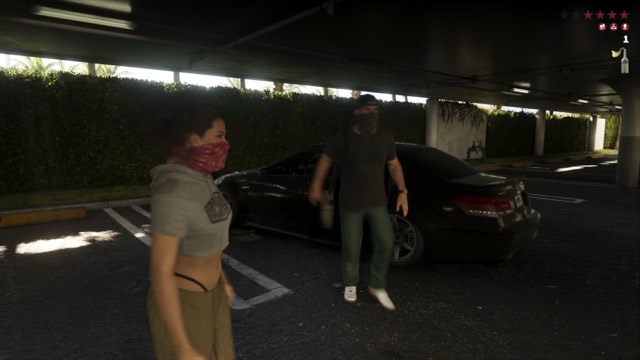 Grand Theft Auto VI gameplay from Rockstar Games' An Extended Look video, frame 236 of 389