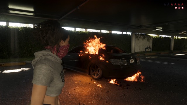 Grand Theft Auto VI gameplay from Rockstar Games' An Extended Look video, frame 237 of 389