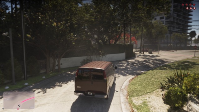Grand Theft Auto VI gameplay from Rockstar Games' An Extended Look video, frame 240 of 389