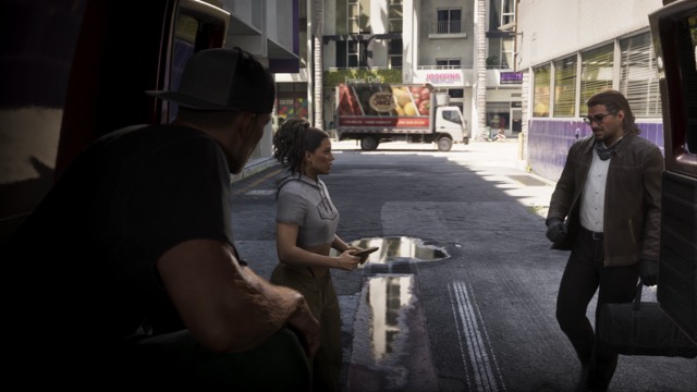 Grand Theft Auto VI gameplay from Rockstar Games' An Extended Look video, frame 247 of 389