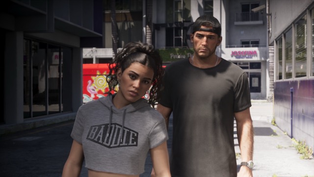 Grand Theft Auto VI gameplay from Rockstar Games' An Extended Look video, frame 250 of 389