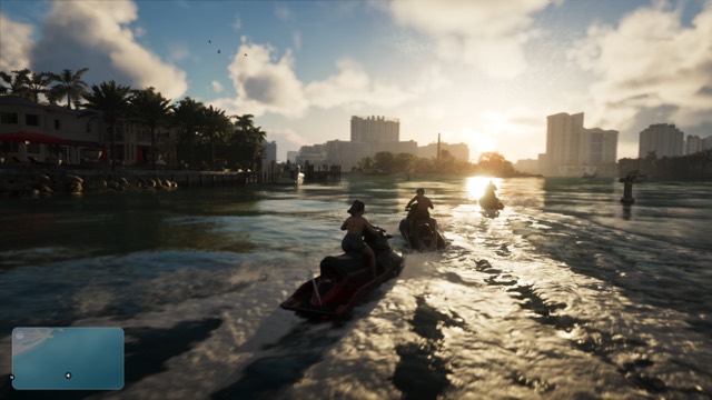 Grand Theft Auto VI gameplay from Rockstar Games' An Extended Look video, frame 257 of 389