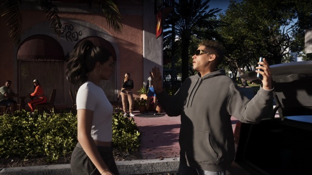 Grand Theft Auto VI gameplay from Rockstar Games' An Extended Look video, frame 270 of 389
