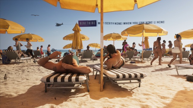 Grand Theft Auto VI gameplay from Rockstar Games' An Extended Look video, frame 273 of 389