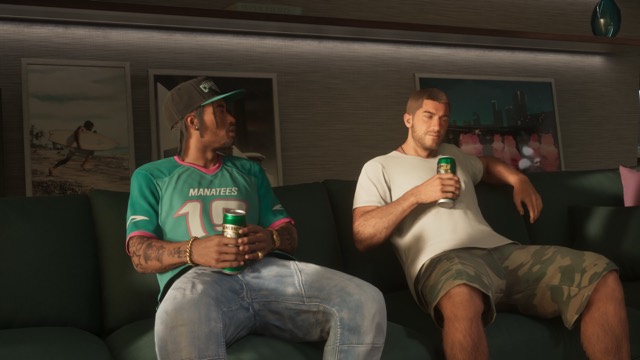 Grand Theft Auto VI gameplay from Rockstar Games' An Extended Look video, frame 282 of 389