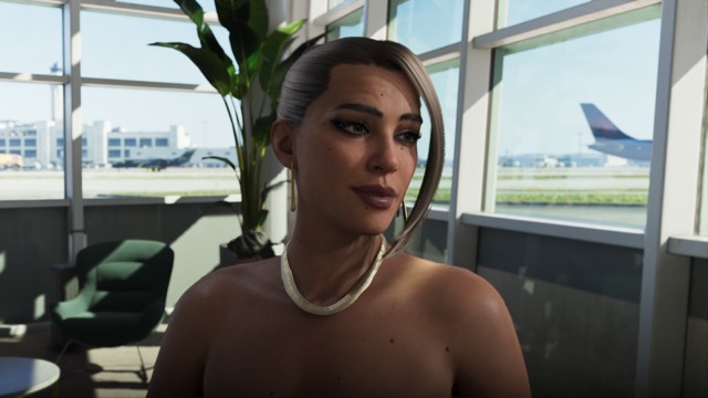 Grand Theft Auto VI gameplay from Rockstar Games' An Extended Look video, frame 289 of 389